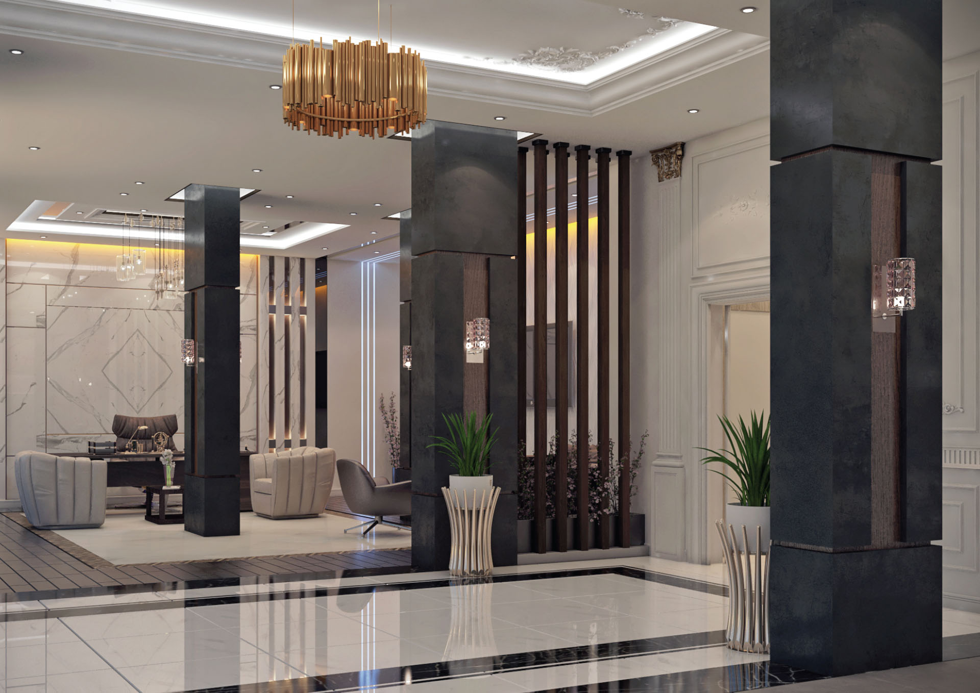 مكاتب فاخرة حديثة 2